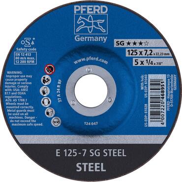 Deburring disk SG steel hard model hardness R